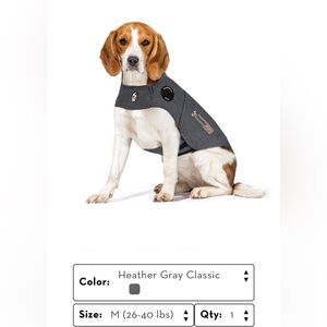THUNDERSHIRT for dogs, size M